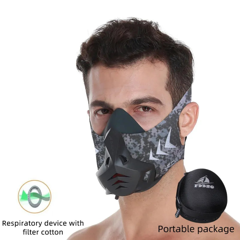 Six-Level Oxygen Boost Workout Mask