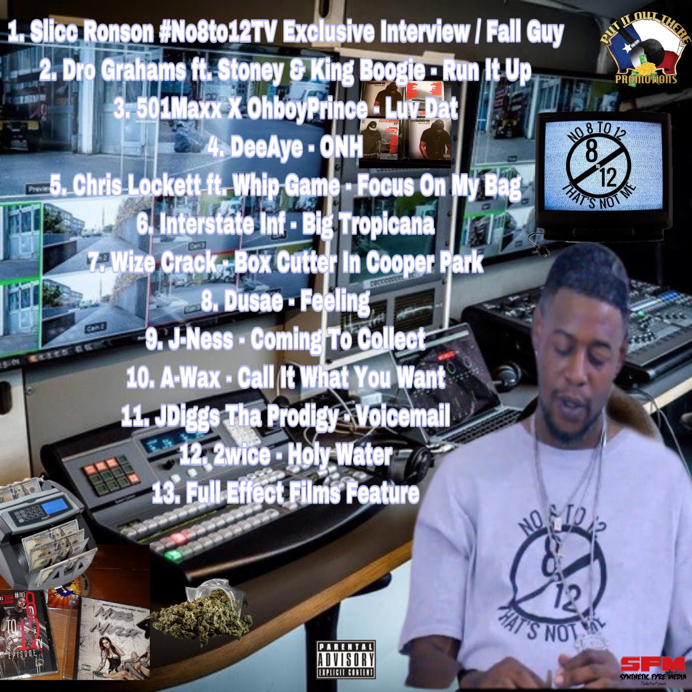 #No8to12TV Episode 4 featuring Slicc Ronson Track listing- MVP Megastore