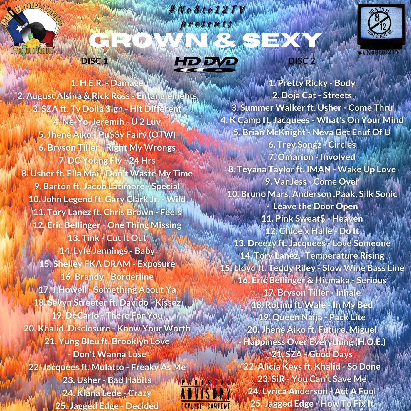 R&B Bulk Set * 240 classic R&B videos on 8 DvDs * - MVP Megastore