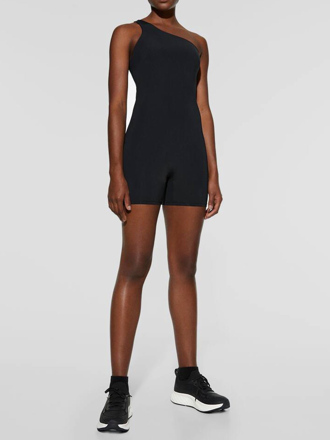 Single Shoulder Active Romper - MVP Megastore