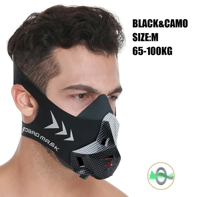 Six-Level Oxygen Boost Workout Mask