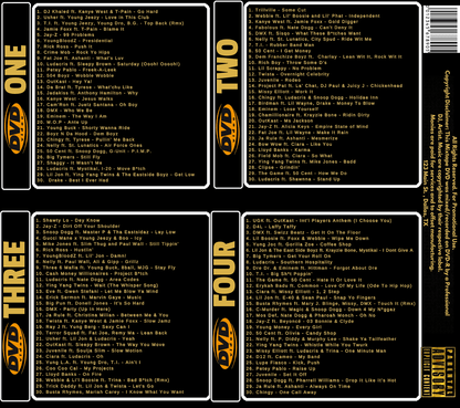 #No8to12TV 2000s Hip Hop Video Myxer *4 DVD set* - MVP Megastore