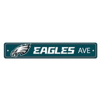 Eagles NFL Street Sign Décor 4x24