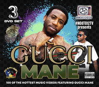 Gucci Mane #No8to12TV Video Myxer * 100 official music videos featuring Guwop *3 DvDs*