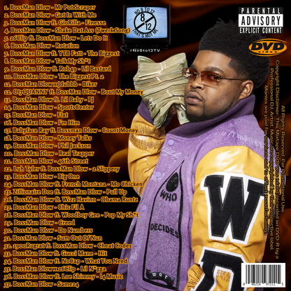 BossMan Dlow #No8to12TV Video Myxer DVD