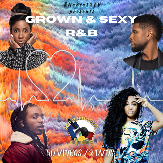 #No8to12TV "Grown & Sexy" R&B Video Myxer *2 DVD set* MVP Megastore