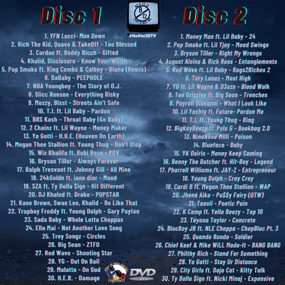 #No8to12TV Video Myxer 16 ... 60 official Rap & Hip - Hop music videos *2 DVD set* - MVP Megastore