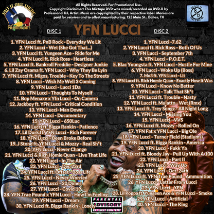 YFN Lucci #No8to12TV Video Myxer *2-DVD set* MVP Megastore