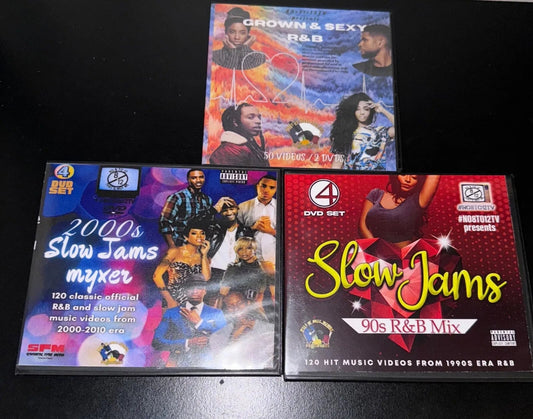 R&B Bulk Set * 240 classic R&B videos on 8 DvDs * - MVP Megastore