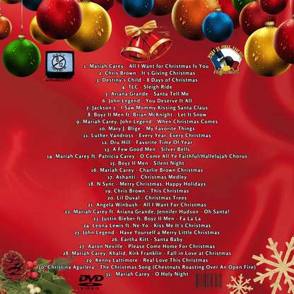 Soulful Christmas DVD Myxer *over 25 official Soul, R&B music videos* (Brand New) - MVP Megastore