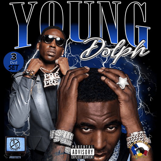 Young Dolph #No8to12TV Video Myxer *3 DVD set* over 100 uncensored music videos featuring Young Dolph - MVP Megastore